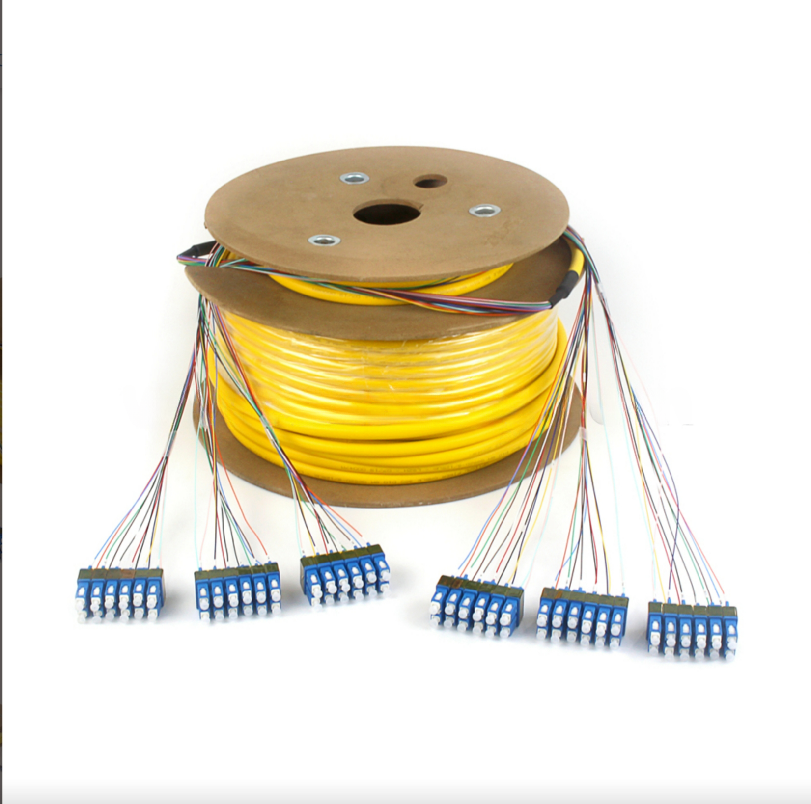 36Cores SC-SC Pre-terminated Fiber Optic Breakout Patch Cords