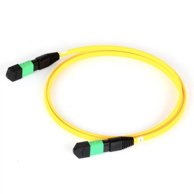 12 Fiber Singlemode MTP Female Push Pull Tab Connector with Low Insertion Loss